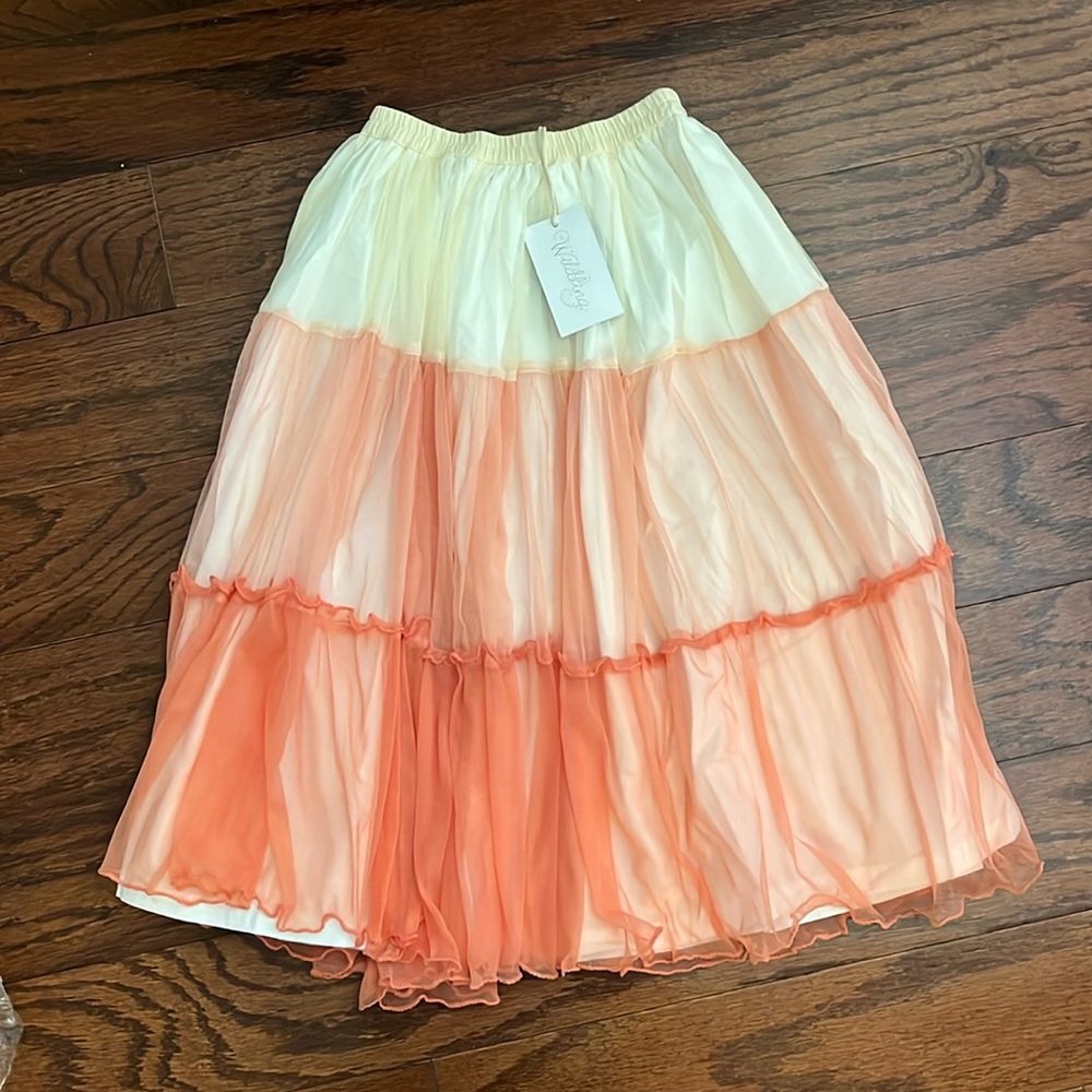 Well Dressed Wolf Wilding maxi skirt new with tags